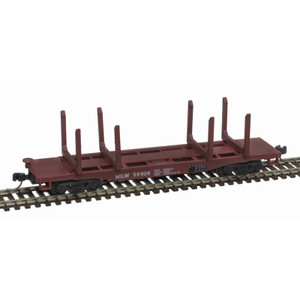 Atlas ~ N Scale ~ Master ~ 45' Logging Flatcar ~ Milwaukee Road #58617 ~ 50006288