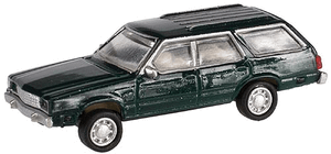 Atlas ~ N Scale ~ American Automobiles ~ 1978 Ford Fairmont Wagon ~ Chestnut ~ 2 Pack ~ 60000011