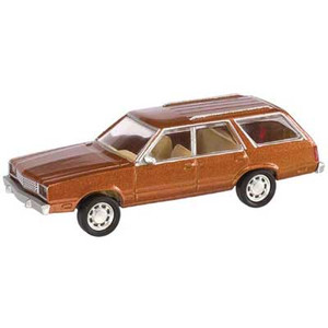 Atlas ~ N Scale ~ American Automobiles ~ 1978 Ford Fairmont Wagon ~ Chestnut ~ 2 Pack ~ 60000012