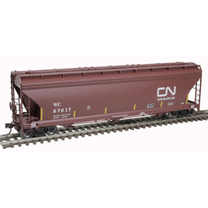 Atlas ~ HO Scale ~ ACF 4650 Centerflow Covered Hopper ~ Canadian National #87017 ~ 20006948