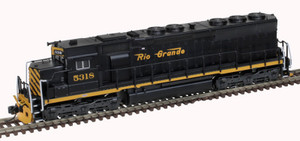 Atlas ~ N Scale ~ EMD SD45 ~ Master Silver ~ DC Version ~ Denver & Rio Grande Western #5331 ~ 40005576