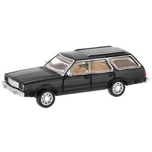 Atlas ~ HO Scale ~ 1978 Ford Fairmont Wagon ~ Black ~ 30000036