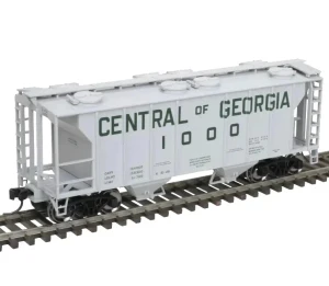 Atlas ~ HO Scale ~ Trainman ~ PS-2 Covered Hopper ~ Central of Georgia #1089 ~ 20006557