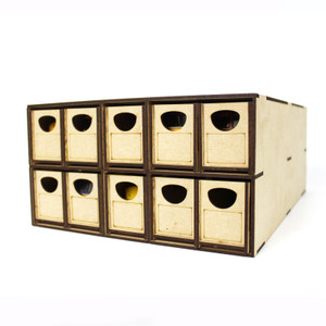 WWScenics ~ OO & HO Scale ~ The Loco Storage Box ~ 10 Drawers ~ WSLC012