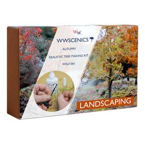 WWScenics ~ Any Scale ~ Realistic Tree Making Kit ~ Autumn ~ WSLF061