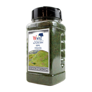 WWScenics ~ Any Scale ~ Autumn Static Grass ~ 4mm Fibers ~ 500ml Canister ~ WSG4026