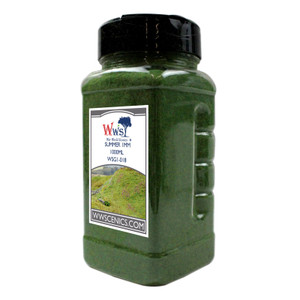 WWScenics ~ Any Scale ~ Summer Static Grass ~ 1mm Fibers ~ 1000ml Canister ~ WSG1018