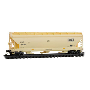 Micro Trains ~ N Scale ~ 3-Bay Covered Hopper ~ CSXT #248708 ~ 09400931