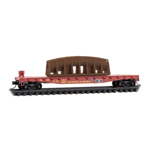 Micro Trains ~ N Scale ~ 50' Flatcar ~ Delware & Hudson #16505 ~ 04500211