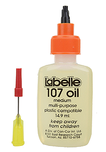 Labelle ~ No. 107 Plastic-Compatible Motor Oil ~ 1/2oz 14.8mL ~ Medium Weight ~ 107