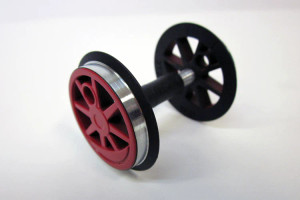 PIKO ~ G Scale ~ Center Wheelset ~ BR80 ~ Red ~ 36077