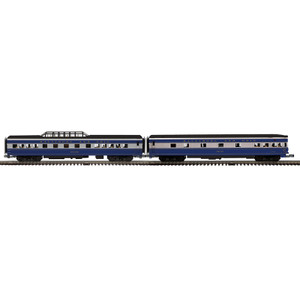 Atlas ~ O Scale ~ PREMIER ~ 70' Streamline Passenger car set ~ 2 Car set ~ Baltimore & Ohio ~ 3RL ~ 3001948