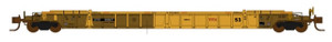 Jacksonville Terminal JTC ~ N Scale ~ DTTX NSC 53' Well Car ~ w/ stripes & small red TTX #659751 ~ 772047