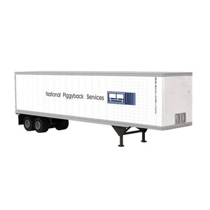 Atlas ~ O Scale ~ Master ~ 45' Pines Trailer ~ National Piggyback Service #750122 ~ 3002842