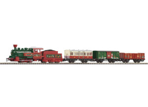 PIKO ~ HO Scale ~ Christmas Train Starter Set ~ 120V ~ 57081