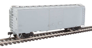 WalthersMainline ~ HO Scale ~ 40' ACF Welded Boxcar ~ Ready to Run ~ Undecorated ~ 910-2250