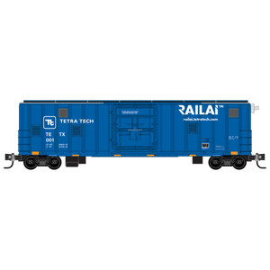 Micro Trains ~ N Scale ~ 50' Rib Side Boxcar ~ TETX Test Car ~ 02700510