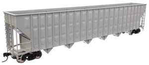 WalthersMainline ~ HO Scale ~ 73'3" Greenville 7,000 Cubic Foot Wood Chip Hopper ~ Undecorated ~ 910-6750