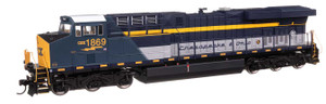 WalthersMainline ~ HO Scale ~ GE ES44AC Evolution Series GEVO ~ Standard DC ~ CSX #1869 ~ 910-10226