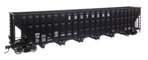 WalthersMainline ~ HO Scale ~ 73' Wood Chip Hopper ~ Ready-to-Run ~ Southern Railway #134213 ~ 910-56372