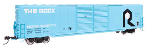 WalthersMainline ~ HO Scale ~ 60' Pullman-Standard Double Door Boxcar ~ Ready to Run ~ Rock Island #532073 ~ 910-3413
