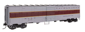 Walthers Proto ~ HO Scale ~ NYC-Style Express Boxcar Troop Sleeper Conversion ~ Ready to Run ~ Delaware, Lackawanna & Western #2118 ~ 920-10810