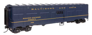WalthersProto ~ HO Scale ~ C&O-Style Express Boxcar Troop Sleeper Conversion ~ Ready to Run ~ Baltimore & Ohio #1808 ~ 920-10847