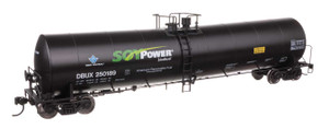 Walthers Mainline ~ HO Scale ~ Trinity 25,000-Gallon Tank Car ~ Soy Power DBUX #250189 ~ 910-48241