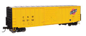 Walthers Mainline ~ HO Scale ~ 50' ACF Exterior Post Boxcar ~ Chicago & North Western #155132 ~ 910-46030