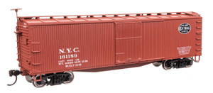 WalthersMainline ~ HO Scale ~ 40' Double Sheathed Wood Boxcar ~ Ready To Run ~ New York Central #161189 ~ 910-40193