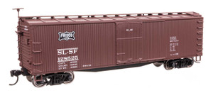 WalthersMainline ~ HO Scale ~ 40' Double Sheathed Wood Boxcar ~ Ready To Run ~ Frisco #128525 ~ 910-40200