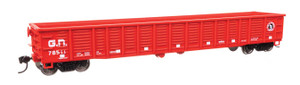 Walthers Mainline ~ HO Scale ~ 53' Corrugated-Side Gondola ~ Great Nothern #78511 ~ 910-6080