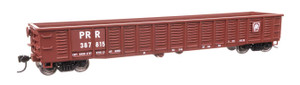 Walthers Mainline ~ HO Scale ~ 53' Corrugated-Side Gondola ~ Pennsylvania Railroad #387815 ~ 910-6085