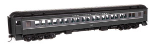 WalthersProto ~ HO Scale ~ 82' Pullman-Built Heavyweight Paired-Window Coach ~ New York Central #743 ~ Lighted ~ 920-17611