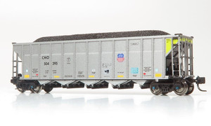 Rapido ~ N Scale ~ AutoFlood III RD Coal Hopper ~ Union Pacific UP / CMO #504294 ~ 538027A