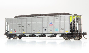 Rapido ~ N Scale ~ AutoFlood III RD Coal Hopper ~ Union Pacific UP / CMO #504259 ~ 538029A