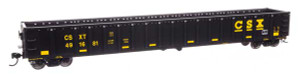 WalthersMainline ~ HO Scale ~ 68' Railgon Gondola ~ CSX #491681 ~ 910-6465
