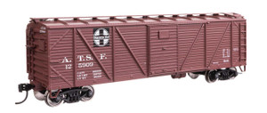 WalthersMainline ~ HO Scale ~ 40' ARA Single Sheathed Boxcar with Dreadnaught Ends ~ Santa Fe #125909 ~ 910-40351