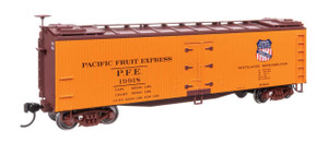 WalthersMainline ~ HO Scale ~ 40' Early Reefer ~ Pacific Fruit Express SP/UP #31911 ~ 910-41229