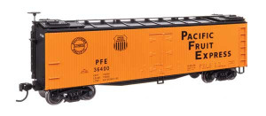WalthersMainline ~ HO Scale ~ 40' Early Reefer ~ Pacific Fruit Express SP/UP #36427 ~ 910-41232