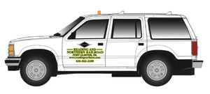 Atlas ~ N Scale ~ 1993 Ford® Explorer, Reading & Northern RBMN ~ 60000172