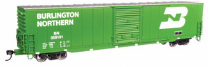 WalthersMainline ~ HO Scale ~ 60' Pullman-Standard Single Door Auto Parts Boxcar ~ Burlington Northern #355181 ~ 910-3357
