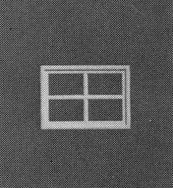 Rix Products ~ HO Scale ~ Four-Pane Windows ~ 541-2103