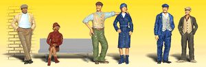 Woodland Scenics ~ N Scale ~ Bystanders ~ A2156