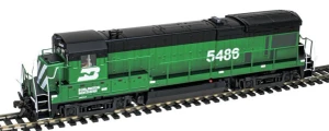 Atlas ~ HO Scale ~ B30-7 ~ Sound and DCC ~ Burlington Northern #5486 ~ Gold ~ 10004719