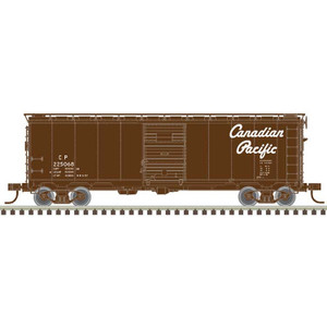 Atlas ~ HO Scale ~ 40' Steel Boxcar ~ Ready to Run ~ Master ~ Canadian Pacific #225074 ~ 20007768
