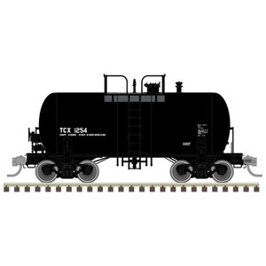 Atlas ~ HO Scale ~ Beer Can Tank Car ~ Ready to Run ~ Texaco TCX #1252 ~ 20007801