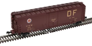 Atlas ~ N Scale ~ 50' General American Plug-Door Boxcar ~ Master ~ Chicago Great Western #518 ~ 50007151