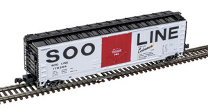 Atlas ~ N Scale ~ 50' General American Plug-Door Boxcar ~ Master ~ Soo Line #178294 ~ 50007161