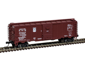 Atlas ~ N Scale ~ 40' Steel Boxcar ~ Master ~ Nacionales de Mexico #60807 ~ 50007096